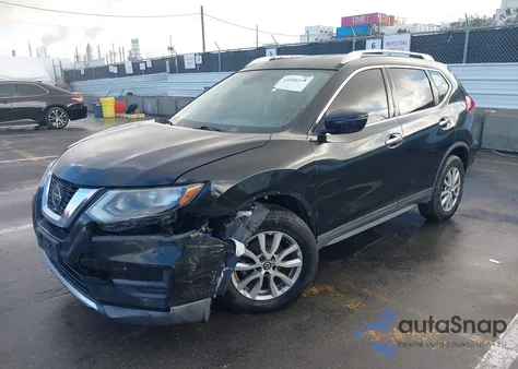 2019 Nissan Rogue Sv from USA, damaged, VIN KNMAT2MT9KP513544
